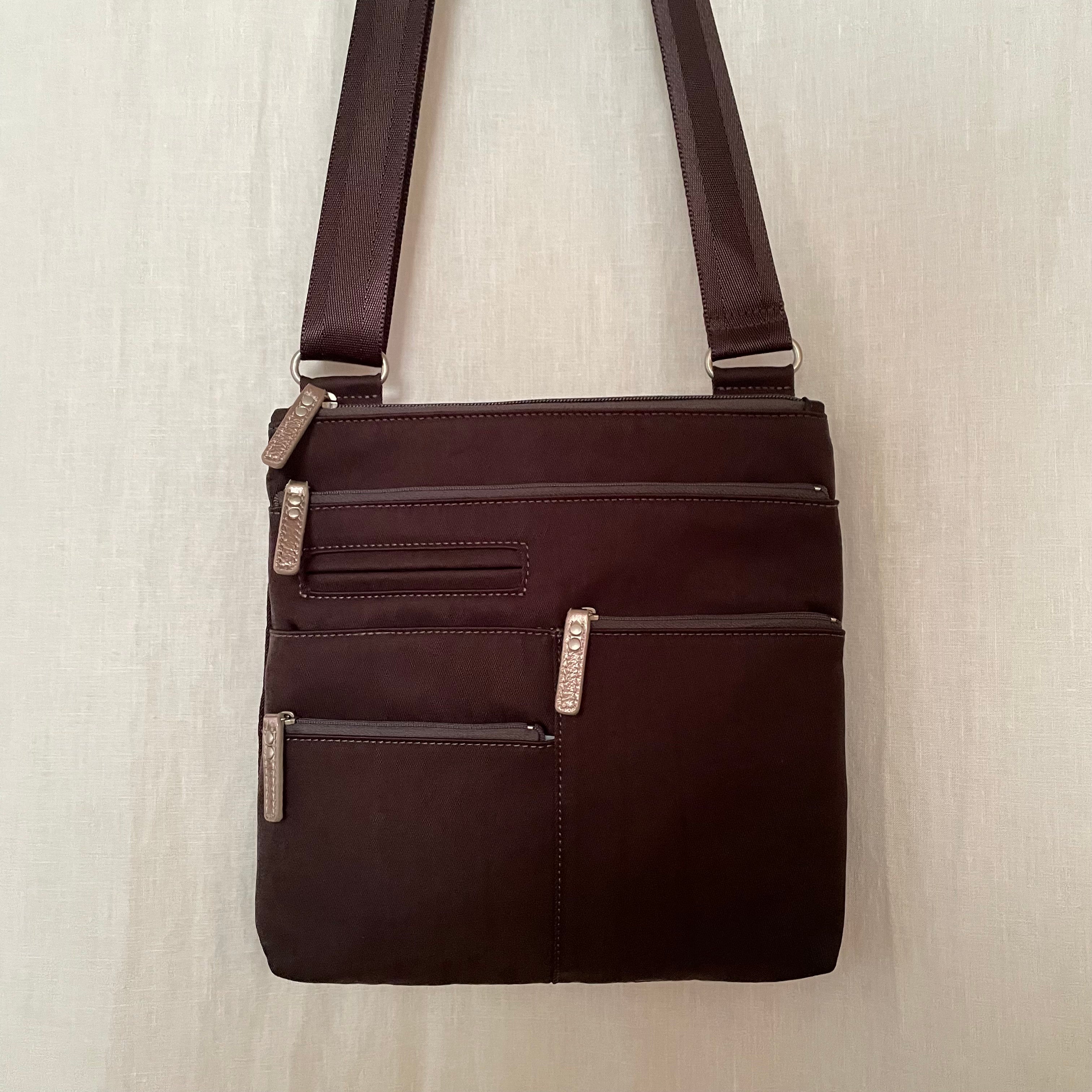 NICO - Ink x Grey | Multi-Pocket Shoulder Bag | Small